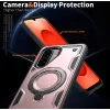 Coque arrière Phonesta MagLock Armor anneau et MagSafe pour Samsung Galaxy A26 - Or rose 6