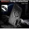 Coque arrière Phonesta MagLock Armor anneau et MagSafe pour Samsung Galaxy S25 FE - Noir 3