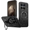 Coque arrière Phonesta MagLock Armor anneau et MagSafe pour Xiaomi 15T Pro - Noir 0