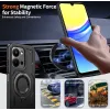 Coque arrière Phonesta MagLock Armor anneau et MagSafe pour Xiaomi Redmi 15C / Xiaomi Poco C85 - Noir 2