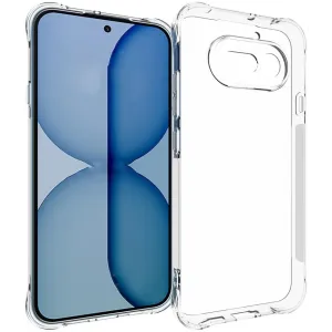 Coque arrière en silicone Phonesta Pure Shockproof pour Nothing Phone (4a) - Transparent