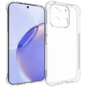 Coque arrière en silicone Phonesta Pure Shockproof pour Realme 16 Pro - Transparent
