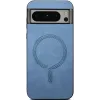 Coque arrière Phonesta Retro Vegan Leather MagSafe pour Google Pixel 9 Pro XL - Bleu 3
