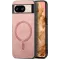 Coque arrière Phonesta Retro Vegan Leather MagSafe pour Google Pixel 9 Pro XL - Rose