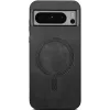Coque arrière Phonesta Retro Vegan Leather MagSafe pour Google Pixel 9 Pro XL - Noir 3