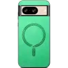 Coque arrière Phonesta Retro Vegan Leather MagSafe pour Google Pixel 9 / 9 Pro - Vert 3