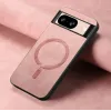 Coque arrière Phonesta Retro Vegan Leather MagSafe pour Google Pixel 9 / 9 Pro - Rose 2
