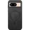 Coque arrière Phonesta Retro Vegan Leather MagSafe pour Google Pixel 9 / 9 Pro - Noir 3