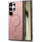 Coque arrière Phonesta Retro Vegan Leather MagSafe pour Samsung Galaxy S25 Ultra - Rose