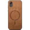 Coque arrière Phonesta Retro Vegan Leather MagSafe pour Samsung Galaxy Xcover 7 - Marron 3