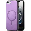 Coque arrière Phonesta Retro Vegan Leather MagSafe pour Apple iPhone 17e/16e - Violet 0