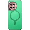 Coque arrière Phonesta Retro Vegan Leather MagSafe pour OnePlus 12R - Vert 2