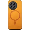 Coque arrière Phonesta Retro Vegan Leather MagSafe pour OnePlus 13 - Orange 2