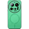 Coque arrière Phonesta Retro Vegan Leather MagSafe pour Xiaomi 15 Ultra - Vert 1