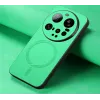 Coque arrière Phonesta Retro Vegan Leather MagSafe pour Xiaomi 15 Ultra - Vert 3