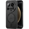 Coque arrière Phonesta Retro Vegan Leather MagSafe pour Xiaomi 15 Ultra - Noir 0