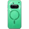 Coque arrière Phonesta Retro Vegan Leather MagSafe pour Nothing Phone (3a) - Vert 1