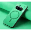 Coque arrière Phonesta Retro Vegan Leather MagSafe pour Nothing Phone (3a) - Vert 3