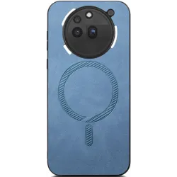 Coque arrière Phonesta Retro Vegan Leather MagSafe pour Nothing Phone (3a) Pro - Bleu