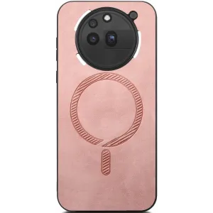 Coque arrière Phonesta Retro Vegan Leather MagSafe pour Nothing Phone (3a) Pro - Rose