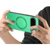Coque arrière Phonesta Retro Vegan Leather MagSafe pour Google Pixel 10 Pro XL - Vert 2
