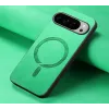 Coque arrière Phonesta Retro Vegan Leather MagSafe pour Google Pixel 10 Pro XL - Vert 3