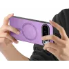 Coque arrière Phonesta Retro Vegan Leather MagSafe pour Google Pixel 10 Pro XL - Violet 2