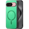 Coque arrière Phonesta Retro Vegan Leather MagSafe pour Google Pixel 10 / 10 Pro - Vert 0