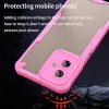 Coque arrière Phonesta Shockproof Armor pour Motorola Moto G55 - Rose 4