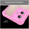 Coque arrière Phonesta Shockproof Armor pour Motorola Moto G55 - Rose 7