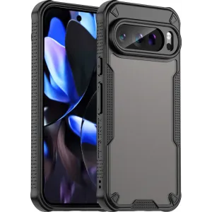 Coque arrière Phonesta Shockproof Armor pour Google Pixel 9 Pro - Noir