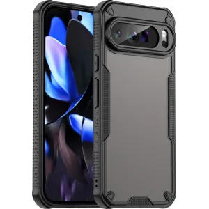 Coque arrière Phonesta Shockproof Armor pour Google Pixel 9 Pro XL - Noir