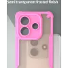Coque arrière Phonesta Shockproof Armor pour Xiaomi Redmi Note 14 - Rose 5