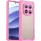 Coque arrière Phonesta Shockproof Armor pour Xiaomi Redmi Note 14 Pro 5G / Xiaomi Poco X7 - Rose