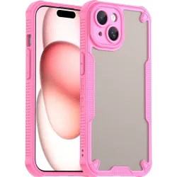 Coque arrière Phonesta Shockproof Armor pour Apple iPhone 15 - Rose