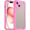 Coque arrière Phonesta Shockproof Armor pour Apple iPhone 15 Plus - Rose