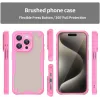 Coque arrière Phonesta Shockproof Armor pour Apple iPhone 15 Pro - Rose 2