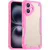 Coque arrière Phonesta Shockproof Armor pour Apple iPhone 16 - Rose