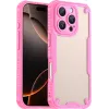 Coque arrière Phonesta Shockproof Armor pour Apple iPhone 16 Pro - Rose