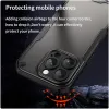 Coque arrière Phonesta Shockproof Armor pour Apple iPhone 16 Pro - Noir 4