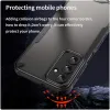 Coque arrière Phonesta Shockproof Armor pour Samsung Galaxy A16 - Noir 3