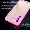 Coque arrière Phonesta Shockproof Armor pour Samsung Galaxy A36 - Rose 4