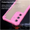 Coque arrière Phonesta Shockproof Armor pour Samsung Galaxy S25/S24 - Rose 4