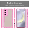 Coque arrière Phonesta Shockproof Armor pour Samsung Galaxy S25 Plus/S24 Plus - Rose 2