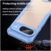 Coque arrière Phonesta Shockproof Armor pour Google Pixel 9 - Bleu 4