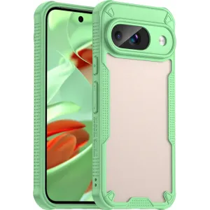 Coque arrière Phonesta Shockproof Armor pour Google Pixel 9 - Vert