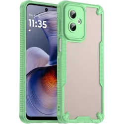 Coque arrière Phonesta Shockproof Armor pour Motorola Moto G55 - Vert