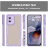 Coque arrière Phonesta Shockproof Armor pour Motorola Moto G55 - Violet 2