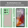 Coque arrière Phonesta Shockproof Armor pour Motorola Moto G75 - Vert 2