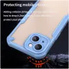 Coque arrière Phonesta Shockproof Armor pour Apple iPhone 15 Plus - Bleu 4